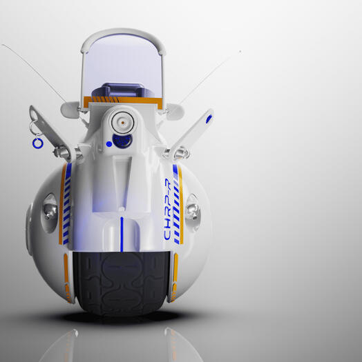 Sci-fi Monowheel